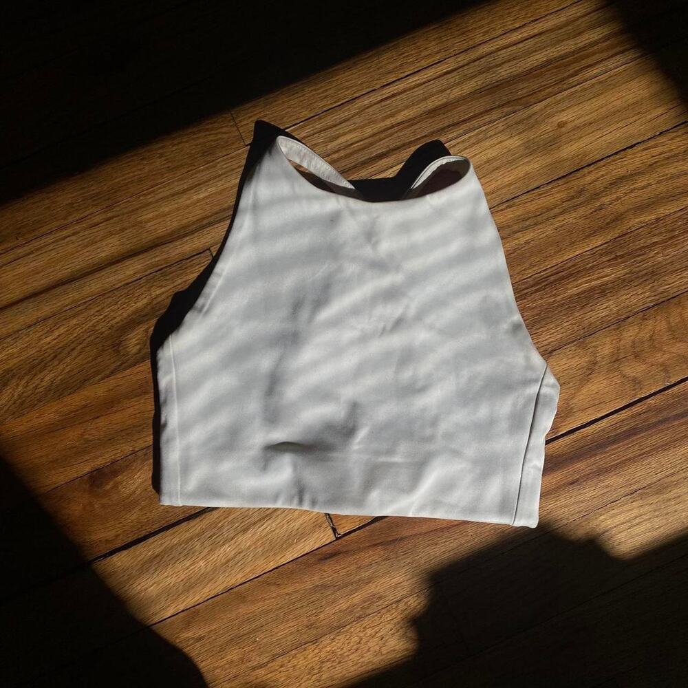 Girlfriend Collective sustainable crop top